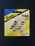 Bussmann Sfe Series 14 Amp Glass Tube Fuses Fast Acting 5 Pack Automotive. Fixed Price $10.99.