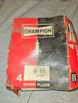 N-8Y Champion Spark Plugs New 4 Pack. Fixed Price $17.80.