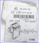 Mercedes A0275454532 Control Module. Fixed Price $49.84.