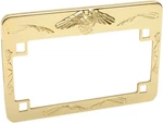 Emgo Eagle License Plate Frame Gold 4"X7" 86-42650. Fixed Price $37.99.
