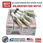 4 New Oem Laser Iridium Ngk Spark Plugs DILZKR7B11GS 95710. Fixed Price $29.45.