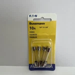 Eaton Bussman 5 Pack BP/AGC-10-RP Amp Fuses Nip. Fixed Price $7.99.