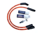 Ton's Orange 10MM Spark Plug & Wires Kit Efi Harley H-d Flht Flhr Fltr 99-08. Fixed Price $34.99.