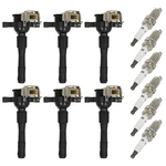 6PCS Ignition Coils And Spark Plugs For Bmw 325CI 325I 352I 352XI 2.5L 2001-2002. Fixed Price $75.99.