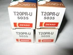 Denso 5035 T20PR-U Nickel U-groove Spark Plug, New Old Stock, Pack Of 4. Fixed Price $24.99.