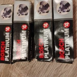 Nos Bosch Platinum +4 Performance Spark Plugs #4479 (4-PACK) New Sealed Box. Fixed Price $40.00.