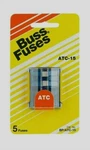 Bussmann Amps 32 Volts Automotive 0.8" Blade Fuse 5PK BP/ATC-15-RP. Fixed Price $10.26.