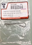 New Genuine V-twin Manufacturing 13-0219 Chrome Plug Retainer. Fixed Price $8.41.
