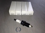 FOUR(4) Nos Usa Autolite 985 Resistor Spark Plug Set Fits 56027275 RC12LYC ZFR5N. Fixed Price $9.96.
