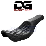 Danny Gray Weekday 2-UP Dyna Diamond Stitch Seat For 2007-2014 Harley Ex. Fixed Price $386.96.