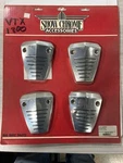 Show Chrome, Plug Cover Set. Fixed Price $75.00.