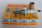 4 Plugs Of Ngk Standard Series Spark DPR6EA-9/5531. Fixed Price $23.99.