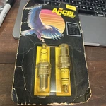 New Genuine Accel 2403 Motorcycle Spark Plug Set. Fixed Price $18.99.