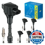 Philtop Ignition Coil Pack And Iridium Spark Plugs Fits For Nissan 2009-2015. Fixed Price $104.58.