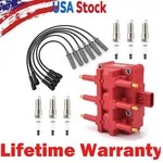 For 2007-2011 Jeep Wrangler 3.8L V6 Ignition Coil & Spark Plugs Wires Set. Fixed Price $59.99.