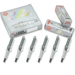 6 Pcs Ngk Laser Platinum Spark Plugs For 2003-2009 Chevrolet Trailblazer Wc. Fixed Price $62.54.