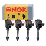 Pc Ngk Ignition Coils For 2017-2019 Honda Accord 1.5L 2.0L L4 Spark Plug Rg. Fixed Price $209.90.