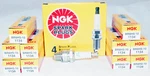 Pack Genuine Authentic Ngk 1134 Nickel Spark Plug BR8HS10 Removable Tip. Fixed Price $36.88.