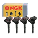Pc Ngk Ignition Coil For 2005-2016 Audi A4 Quattro 2.0L L4 Spark Plug Wire Qg. Fixed Price $103.46.