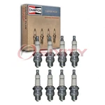 8 Pc Champion Copper Plus Spark Plugs For 1933 Chrysler Imperial Series Cq Rr. Fixed Price $34.24.