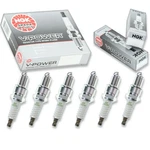 Pcs Ngk V-power Spark Plugs For 1967-1989 Toyota Land Cruiser 3.9L 4.0L Zo. Fixed Price $24.19.