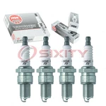 Pcs Ngk V-power Spark Plugs For 1985-1987 Hyundai Stellar 2.0L 1.6L L4 Hs. Fixed Price $18.13.