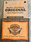 Harley Davidson Spark Plugs, Sportster, 31629-78 Pair. Fixed Price $25.99.