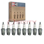 8 Pc Champion Industrial Spark Plugs For 1921-1922 Oldsmobile Model 47 Es. Fixed Price $42.22.