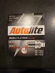 (4) Autolite Double Platinum Spark Plugs APP606 New Box. Fixed Price $7.50.