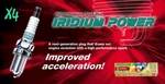Denso Iridium Power IU27 Spark Plugs 4 For The Kawasaki ZX6-R & ZZR600. Fixed Price $57.69.