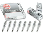 Pcs Ngk V-power Spark Plugs For 1986 Pontiac Bonneville 5.0L V8 Engine Eu. Fixed Price $31.55.