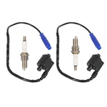 Kawasaki 2X Ignition Coil Spark Plug & Cap Brute Force KVF750 4X4I 08-22. Fixed Price $68.99.