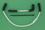 Magnum Braided Plug Wires Chrome Harley Sportster 07-11. Fixed Price $72.95.