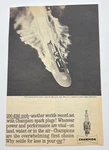 Champion Spark Plugs Vintage Print Ad 60S Miss Us 1 Propeller Driven Boat. Fixed Price $10.25.