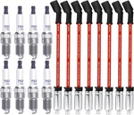 Iridium Spark Plugs And Wires Set For Chevy Silverado Suburban Avalanche Tahoe. Fixed Price $63.97.