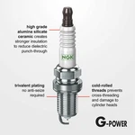 Ngk Platinum Spark Plugs ZFR5BGP Plug-g-power 90804 Set Of 6. Fixed Price $32.74.