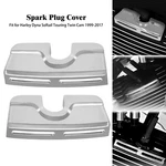 Chrome Spark Plug Head Bolt Cover Fit For Harley Dyna Softail Twin Cam 1999-17. Fixed Price $19.99.