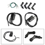 Ignition Coils And Spark Plug Caps Fit For Honda CB350F CB400F CB500 CB550. Fixed Price $62.78.