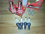 4X Brisk Multipoint Racing Spark Plugs Fits: Kawasaki ZX-10R Ninja Y2004-2015. Fixed Price $75.34.