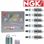 Pack Ngk Laser Platinum Spark Plugs 7696 PZFR6H Tune Up Uz. Fixed Price $87.24.