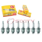Pcs Ngk Standard Spark Plugs For 1946-1952 Pontiac Streamliner 4.4L L8 Sd. Fixed Price $32.55.