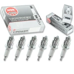 Pc Ngk V-power Spark Plugs 1975-1986 Ford F-150 4.9L L6 Ignition Wire Uu. Fixed Price $26.03.