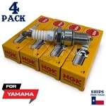 4 Ngk Spark Plug - For Xv 1900 Yamaha Motorcycle. Fixed Price $24.77.