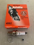 FOUR(4) Autolite 4062 Spark Plug Box Fits Ngk BR9ES Denso W29ESR-V Champion N2C. Fixed Price $12.96.