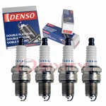 4 Pc Denso Platinum Long Life Spark Plugs For 1982-1993 Chrysler Lebaron Yj. Fixed Price $37.86.