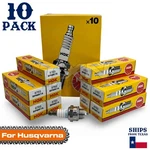 10 Pack Ngk Spark Plug - For 444FE Husqvarna Chainsaw. Fixed Price $46.77.