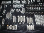 Moto Guzzi 850T T3 Lemans Convert 1000SP Tonti Stainless Kit Bolts Screws Set. Fixed Price $181.50.