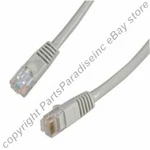 LOT15 5FT RJ45 CAT5E Ethernet Cable/cord/wire Grey. Fixed Price $23.49.