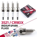 4PCS Oe Fit Iridium CR9EIX Motorcycle Spark Plugs Tune Up Kit For NGK3521. Fixed Price $18.92.