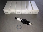 SIX(6) Nos Usa Autolite 985 Resistor Spark Plug Set Fits 56027275 RC12LYC ZFR5N. Fixed Price $13.98.